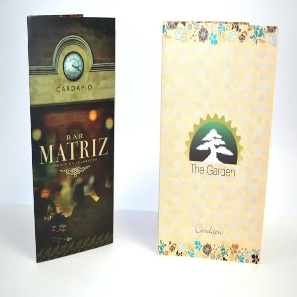 Página de produto: Impressão Folder 2 Dobras