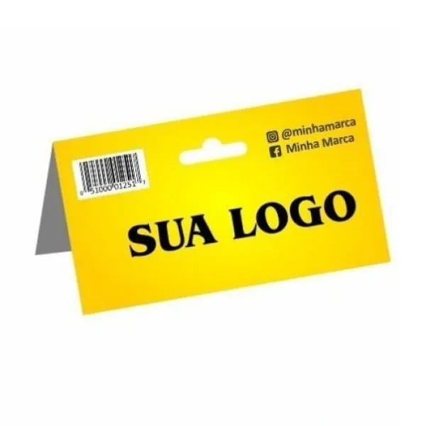 Página de produto: Solapa Personalizada para Gôndola